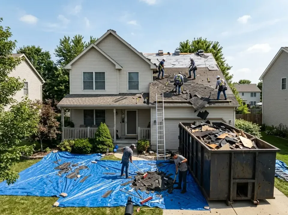 roof-replacement-debris-remova-004 — frequently asked questions, Cheapest Dumpster Rentals in Gadsden, AL
